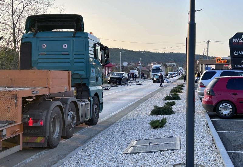 Prometna nesreća u Stocu - Teška prometna nesreća na ulazu u Stolac, ima ozlijeđenih